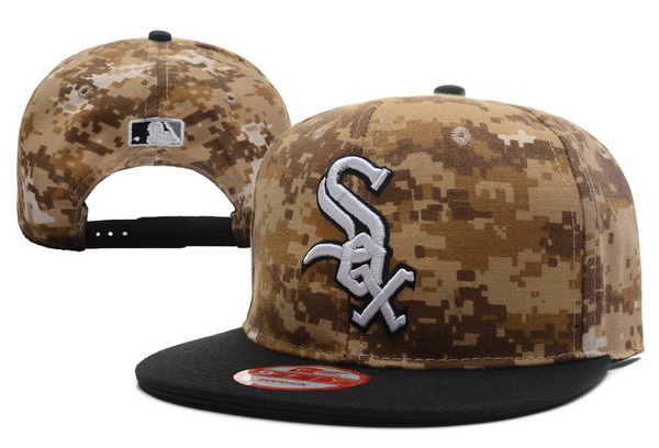 MLB Chicago White Sox NE Snapback Hat #35
